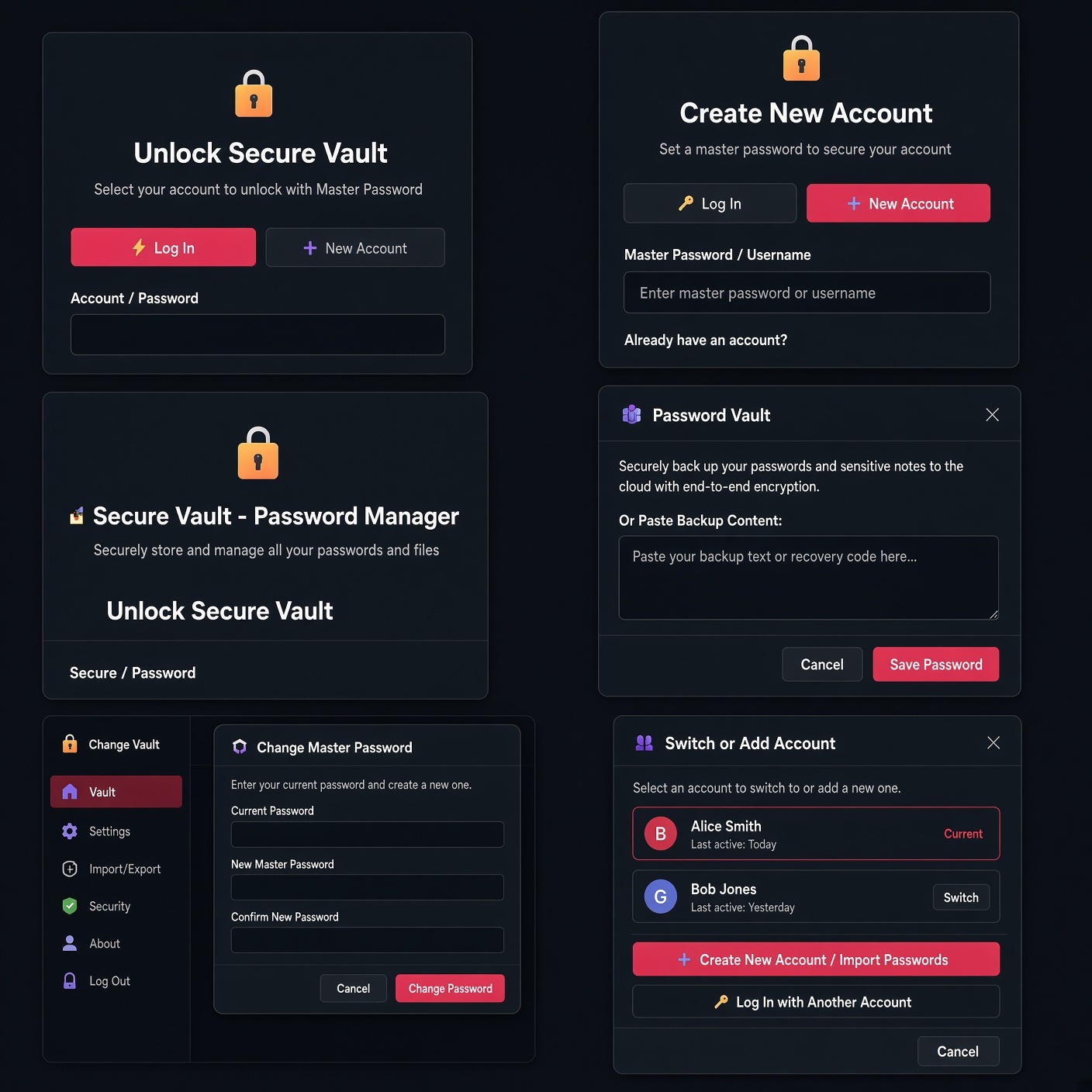 SecureVault — Zero-Knowledge Password Manager
